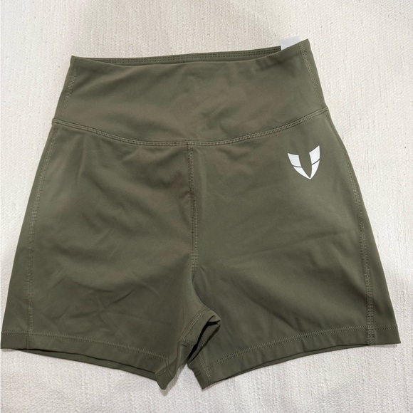 Firmabs Pants - Firm Abs Olive Green Women's Athletic Shorts